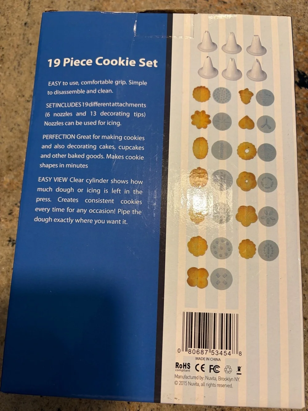 Cookie Press - 19 Piece Cookie Set